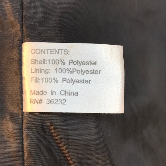 Gallery Black Quilted Jacket Size L - Picture 8 of 8